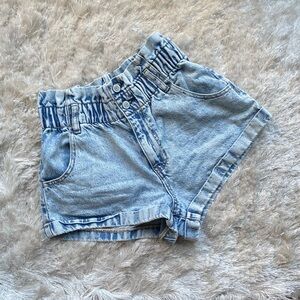 PacSun High Waist Denim Shorts (S)